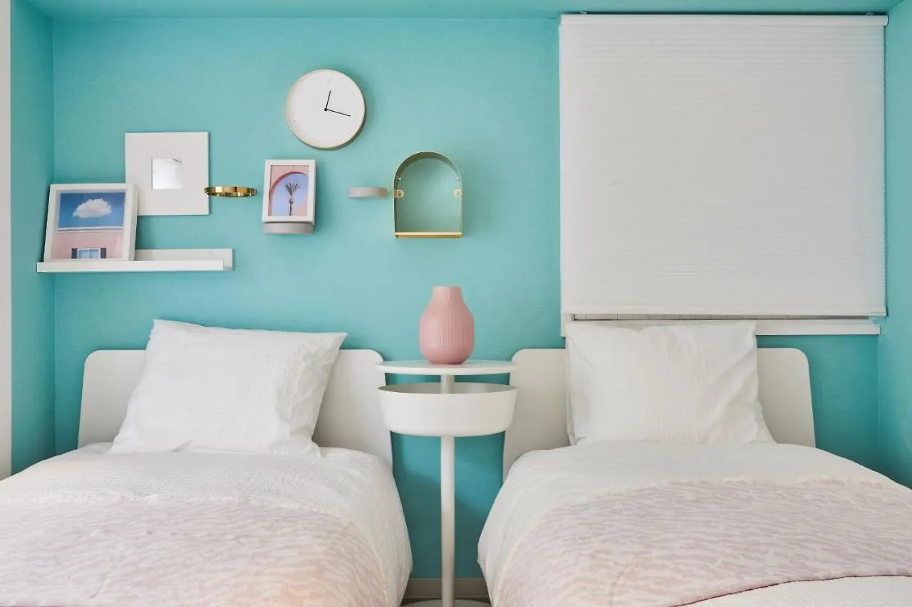 Designer'S Apartment 2 Bedrooms Shin-Okubo 5Minutes Walk 蓝 Tokyo