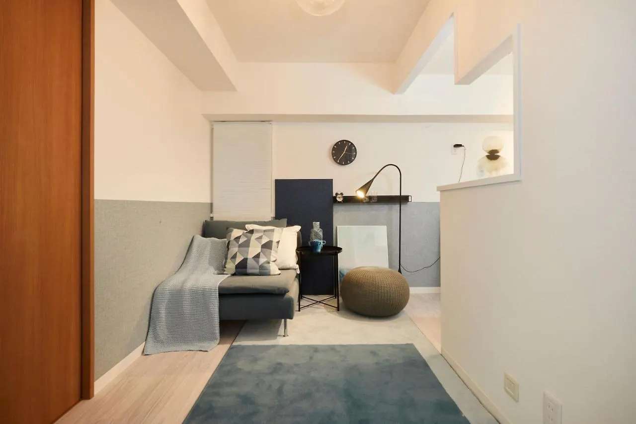 Designer'S Apartment 2 Bedrooms Shin-Okubo 5Minutes Walk 蓝 Tokyo