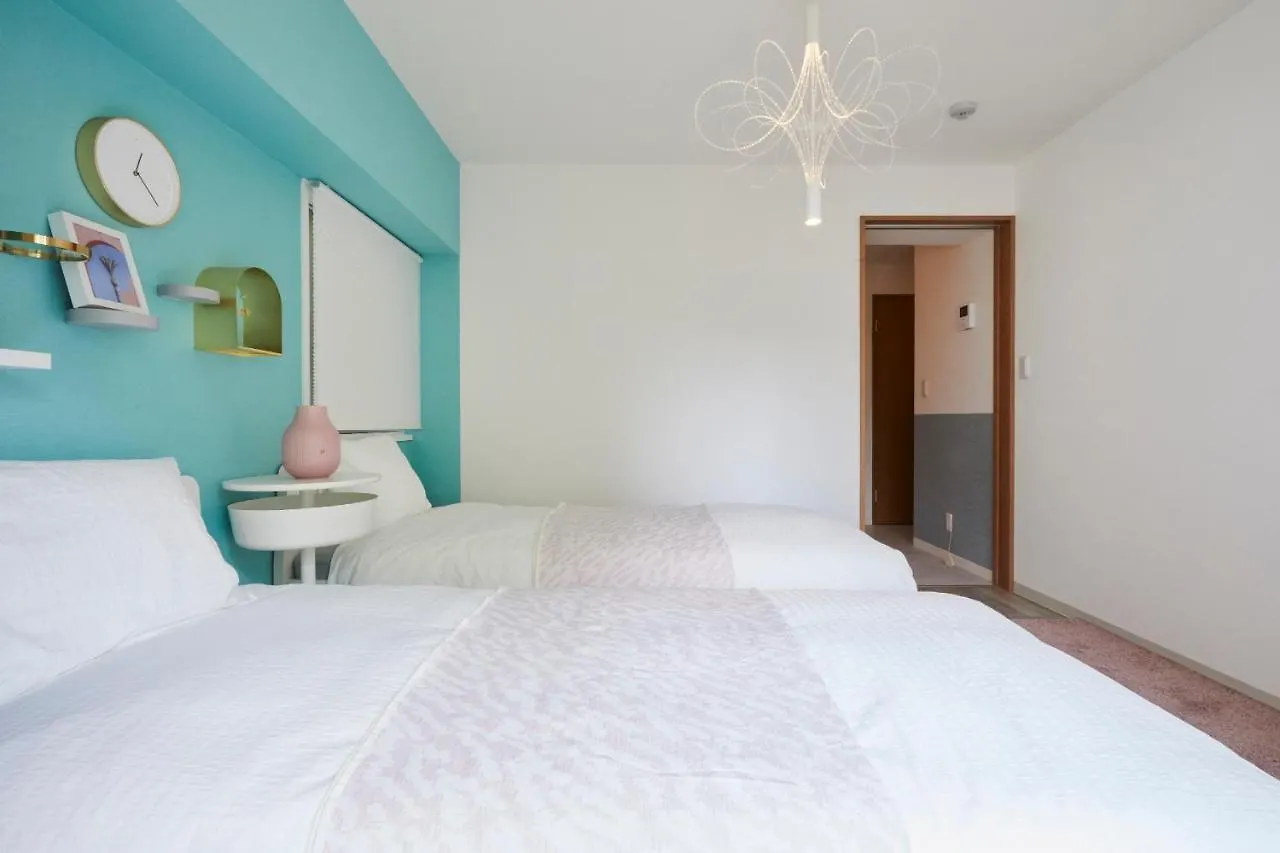 Designer'S Apartment 2 Bedrooms Shin-Okubo 5Minutes Walk 蓝 Tóquio
