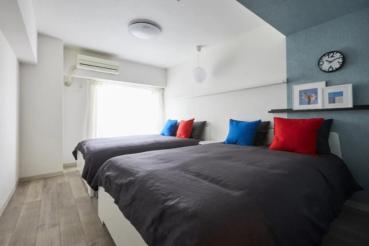 Designer'S Apartment 2 Bedrooms Shin-Okubo 5Minutes Walk 蓝 Tóquio
